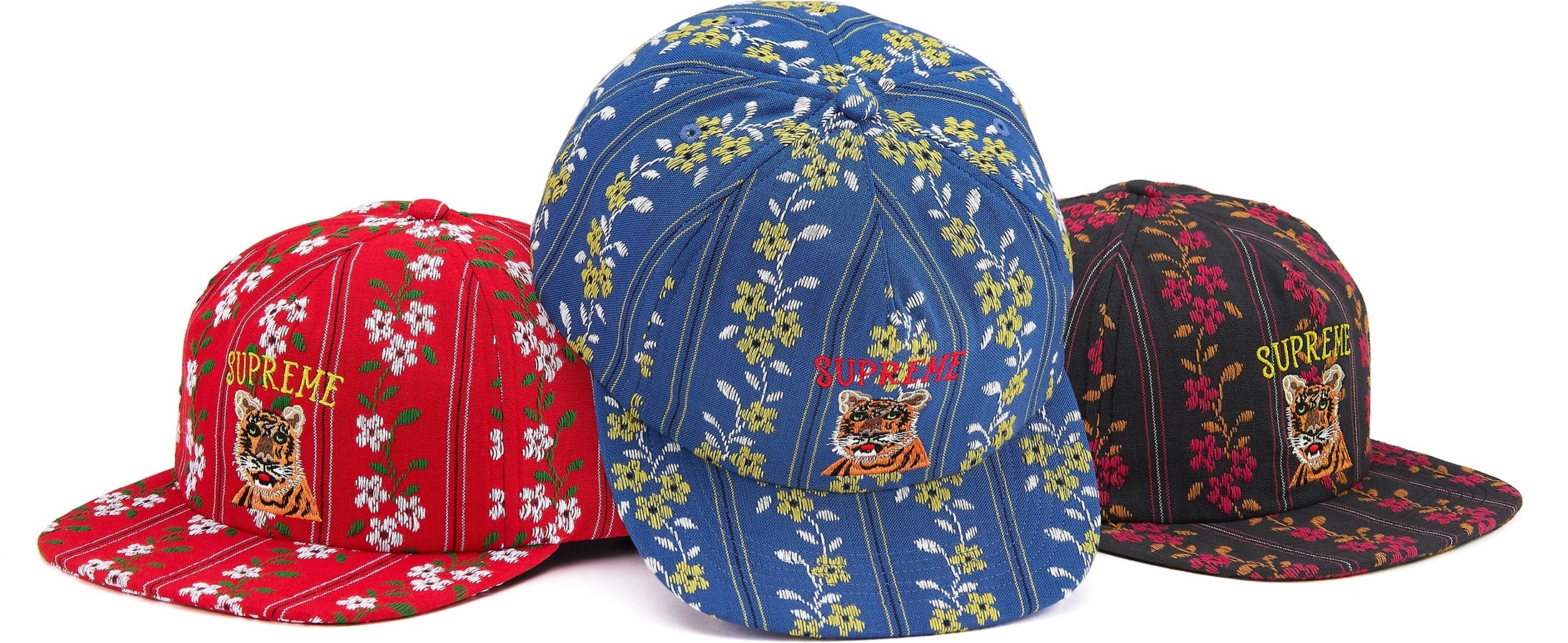 Flower Jacquard 5-Panel